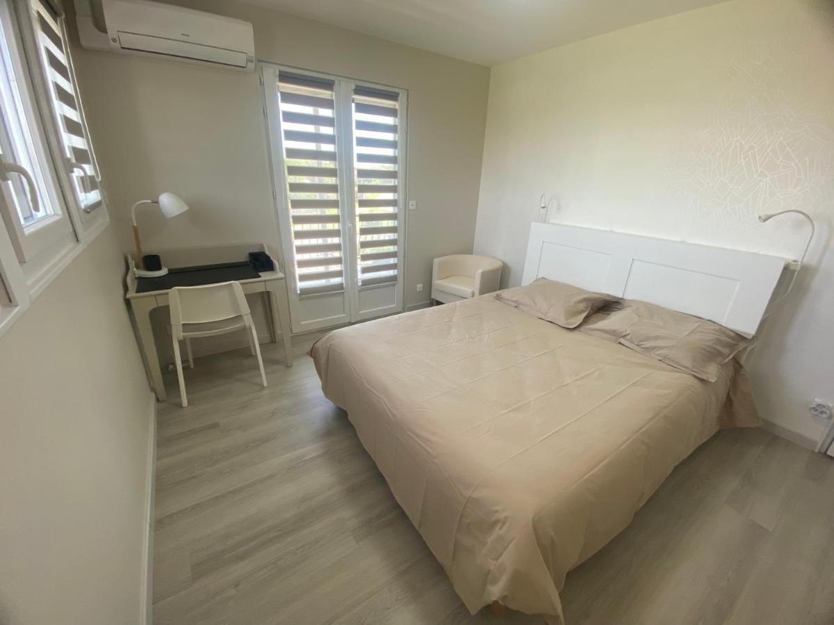 Chambre Dans Logement Partage Chez L Habitant Avec Piscine De 1 A 3 Chambres Grieges 외부 사진